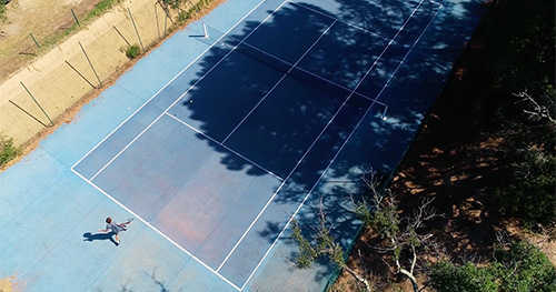 activites-loisirs-camping-u-pinarellu Terrain de tennis du Camping U Pinarellu