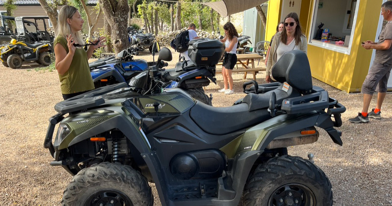 Quad Corsica Ranger à Bonifacio en Corse du Sud Quad Corsica Ranger à Bonifacio en Corse du Sud