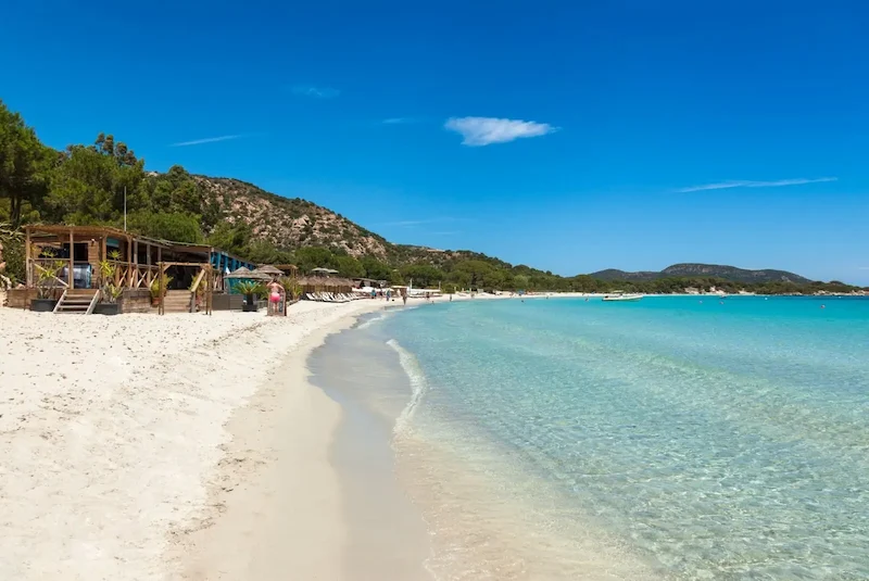 Plage aménagée de Palombaggia – Corse du Sud