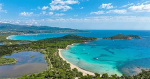 Plages Villata au sud de la corse près de porto-vecchio