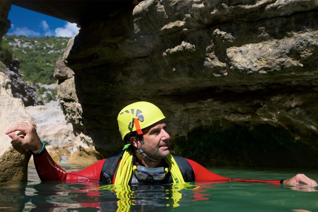 What should you wear for canyoning in Southern Corsica?