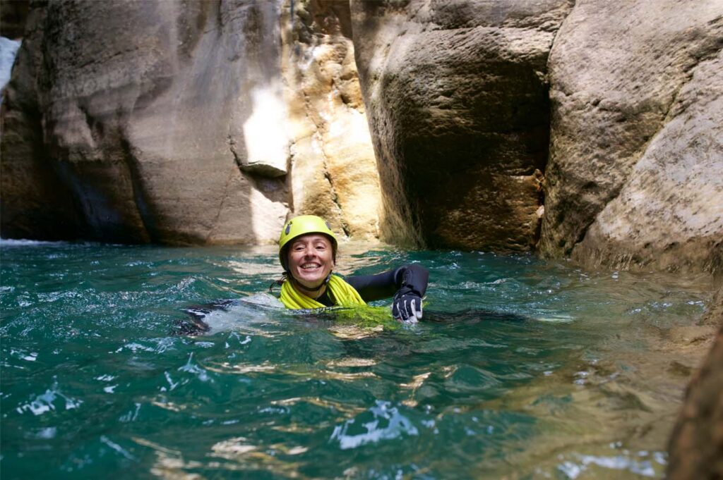 What should you wear for canyoning in Southern Corsica?